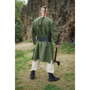 Viking Tunic with embroidery - Green L