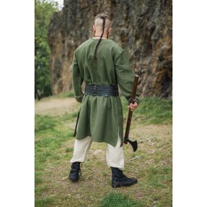 Viking Tunic with embroidery - Green XL