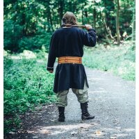 Viking Tunic with embroidery - black S