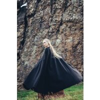 Medieval Cape without Hood black