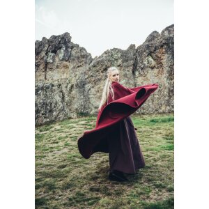 Medieval Cape without Hood red