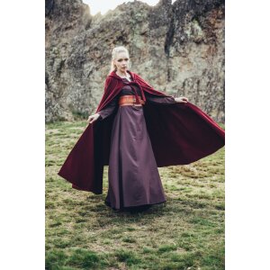 Medieval Cape with Hood red