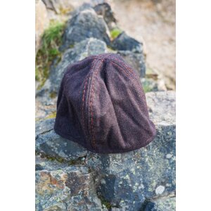 Casquette Viking en laine - Marron