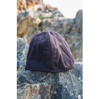 Wikinger Kappe aus Wolle - Braun