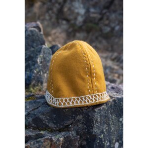 Viking Cap Wool with Embroidery - XXL/XXXL