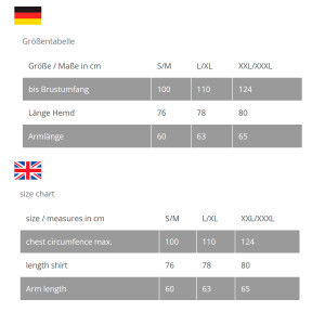 Mittelalterhemd weiß Langarm Leinen XXL/XXXL