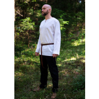 Medieval shirt white long sleeve linen XXL/XXXL