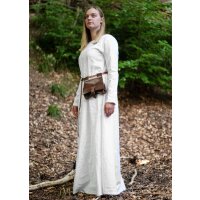Mittelalter Kleid oder Unterkleid Leinen weiß