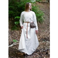 Mittelalter Unterkleid Leinen weiß XL