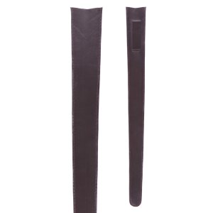 Leather scabbard for disc pommel sword