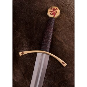 Bruce sword, medieval one handed sword with scabbard