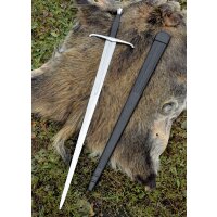 Italian one and a half sword with scabbard