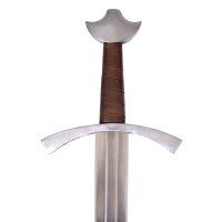 High medieval knight sword with scabbard