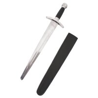 Medieval Dagger, battle-ready, including sheath