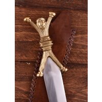 Celtic Dagger with anthropomorphic handle and pommel