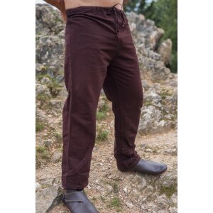 linen trouser "Asmund" brown 