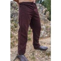 linen trouser "Asmund" brown 