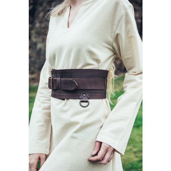 Viking Belt "Ingrid" dark brown