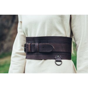 Viking Belt "Ingrid" dark brown