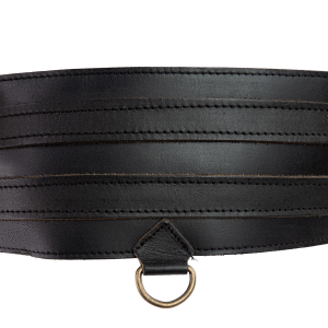 Ceinture viking robuste "Sif" Noir