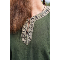 Viking short sleeve tunic with border "Richard" Green S