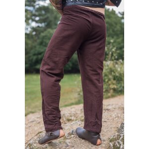 Leinenhose "Asmund" Dunkelbraun S