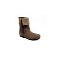 Gauntlet Boots Suede leather "Sigurd" Brown 44