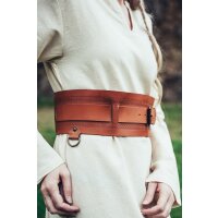 Viking Belt "Ingrid" light brown 120cm