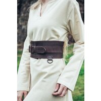 Viking Belt "Ingrid" dark brown 100cm