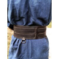 Viking Belt "Solveig" dark brown 100cm