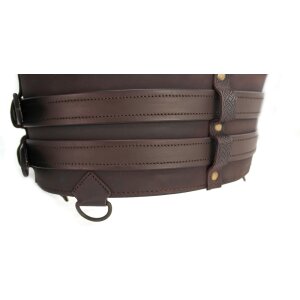 Robust Viking Belt "Sif" Dark Brown 120cm