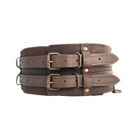 Robust Viking Belt "Sif" Dark Brown 140cm