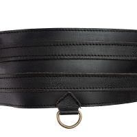 Robust Viking Belt "Sif" Black 120cm