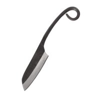 Messer Sheepfoot Klinge 15 cm und Scheide mit Band