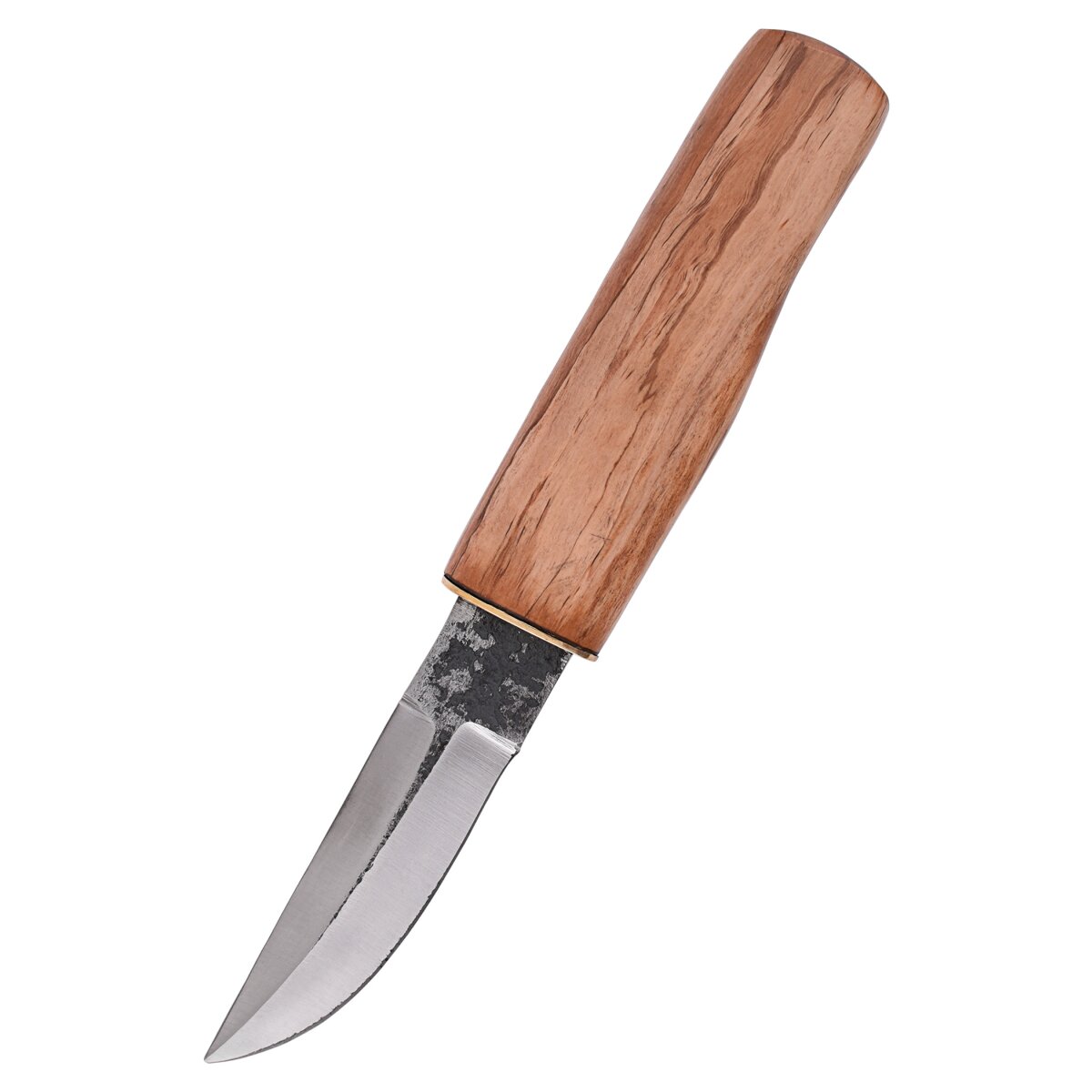 Coltello da pesca in acciaio inox con manico in legno e...