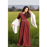 Noble Dress with Border "Yala" Red XL