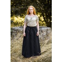 Medieval Summer Blouse "Otilia" Hemp-colored