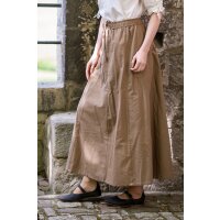 Medieval or Pirates Skirt "Dana" light brown S/M