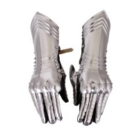 Steel plate gloves