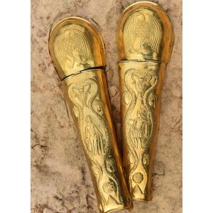 Praetorian brass greaves