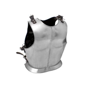 Steel muscle chest and back armor