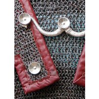 silver plated hooks and knobs for Lorica Hamata, Chassenard