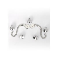 silver plated hooks and knobs for Lorica Hamata, Chassenard