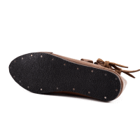 Viking shoes Jorvik darkbrown with rubbersole