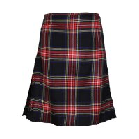 Schottenrock, 8 Yard Kilt,Black Stewart Tartan