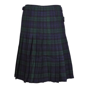 Tartan, 8 Yard Kilt with Black Watch Tartan