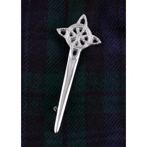 Kiltnadel / Kilt Pin, Keltisches Knotenmuster