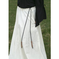 Medieval skirt, wide flared, natural, size S