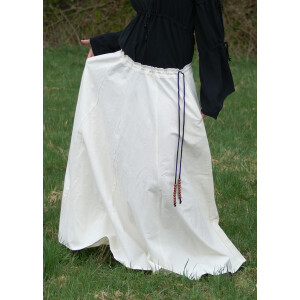 Medieval skirt, wide flared, natural, size L