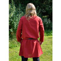 Long-sleeved tunic, red, size XL